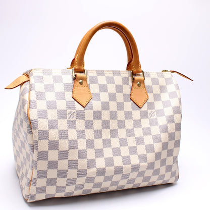 Speedy 30 Damier Azur