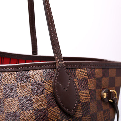 Neverfull w/Wallet MM Damier Ebene