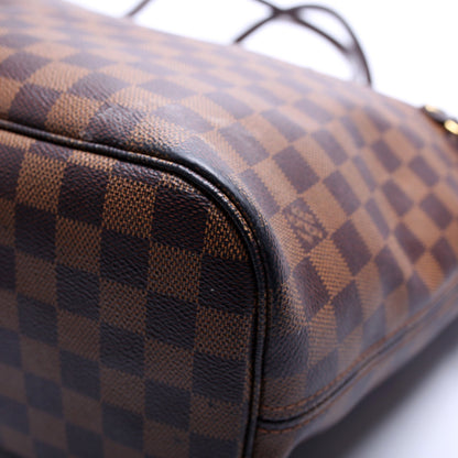 Neverfull w/Wallet MM Damier Ebene