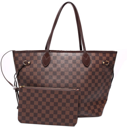 Neverfull MM w/Wallet Damier Ebene