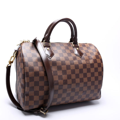 Speedy 30 Bandouliere Damier Ebene