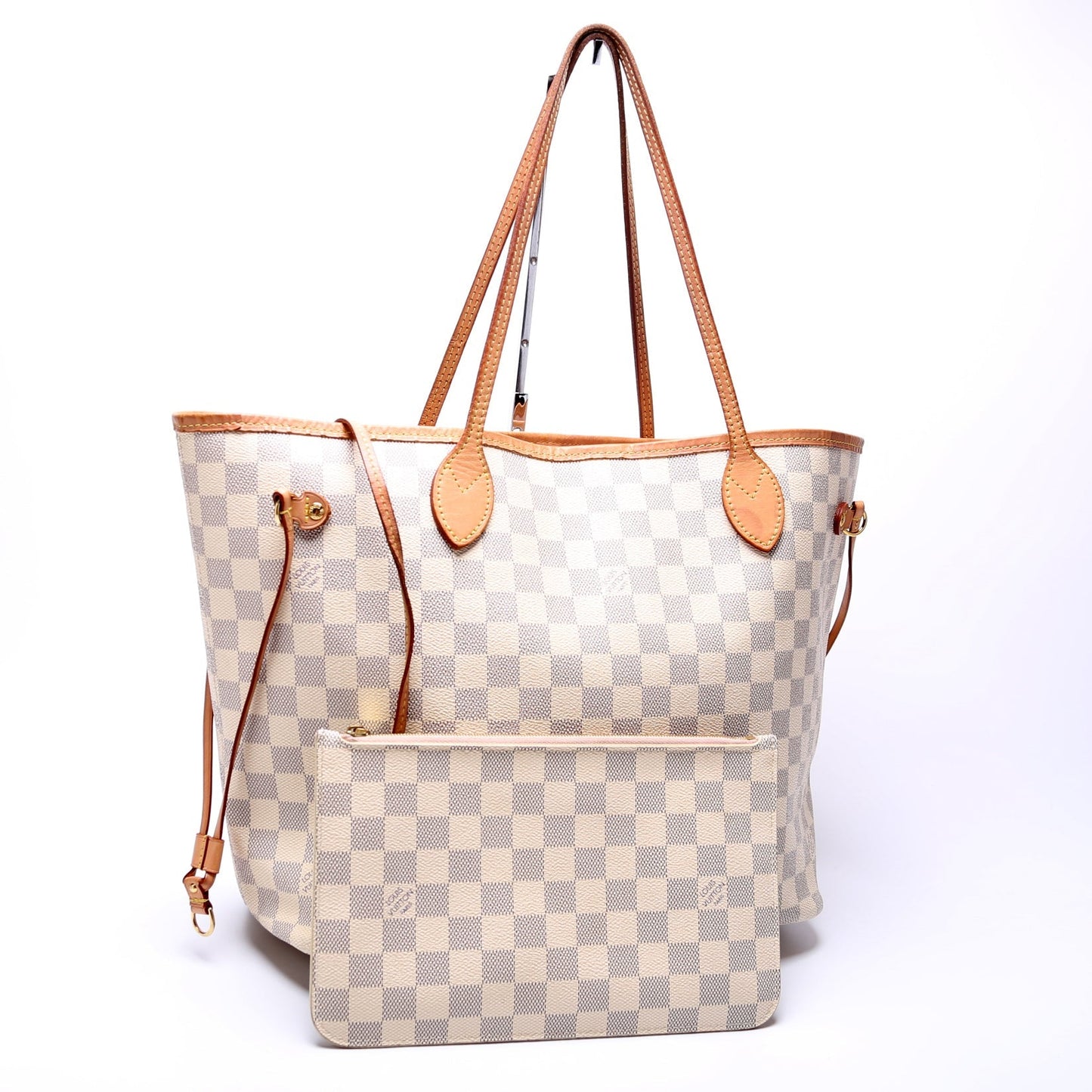 Neverfull MM W/ Wallet Damier Azur