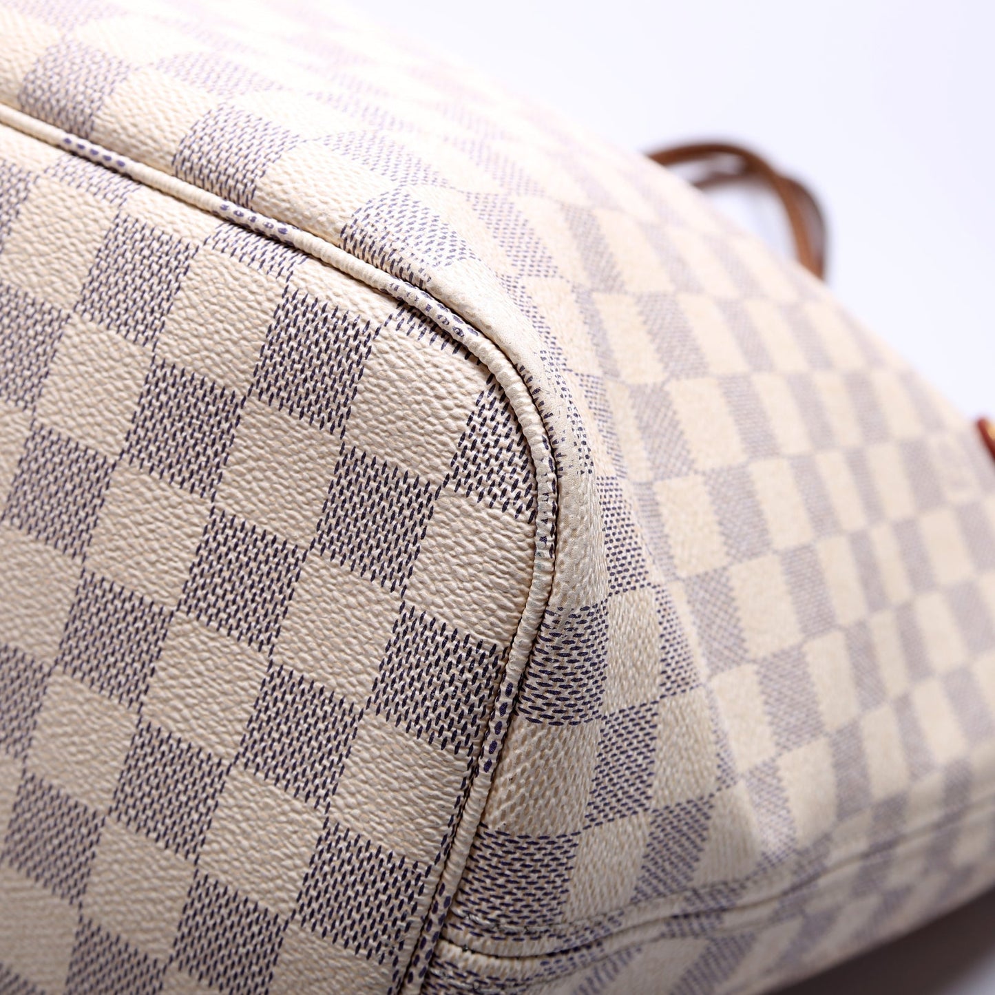 Neverfull MM W/ Wallet Damier Azur