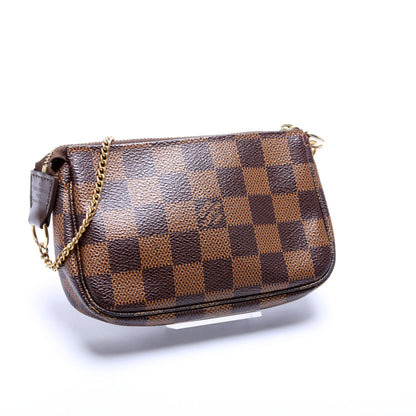 Pochette Accessories Mini Damier Ebene T&B