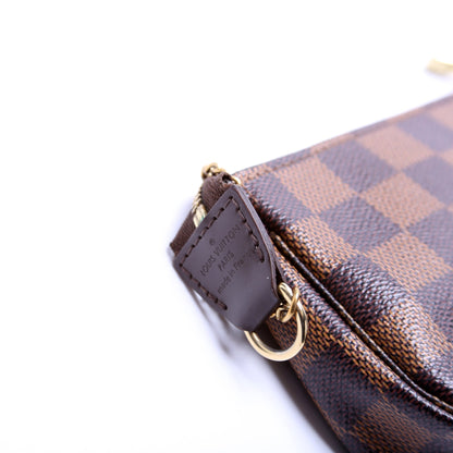 Pochette Accessories Mini Damier Ebene T&B