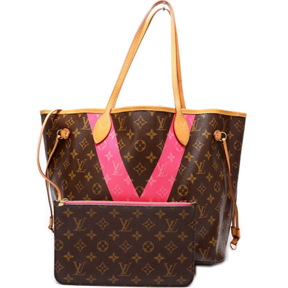 Neverfull MM W/Wallet V Monogram