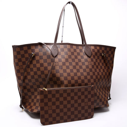 Neverfull w/Wallet GM Damier Ebene