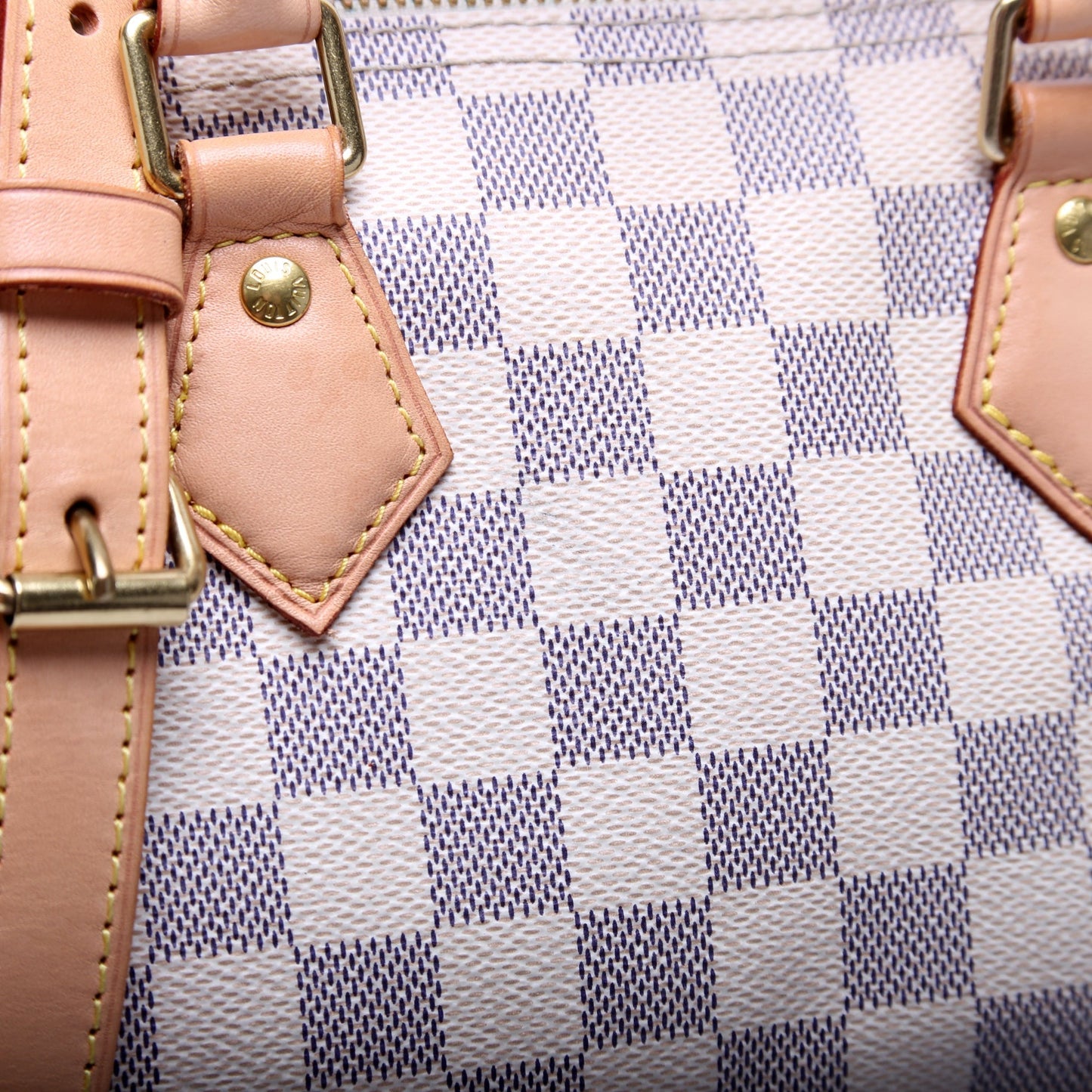 Speedy 25 Bandouliere Damier Azur