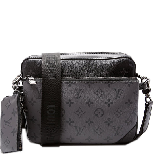 Trio Messenger Reverse Monogram Eclipse