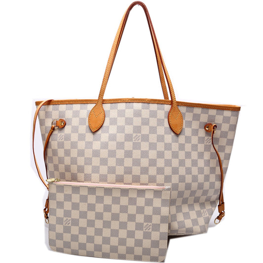 Neverfull W/Wallet MM Damier Azur