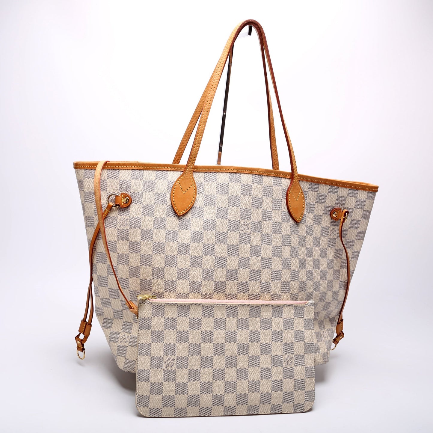 Neverfull W/Wallet MM Damier Azur