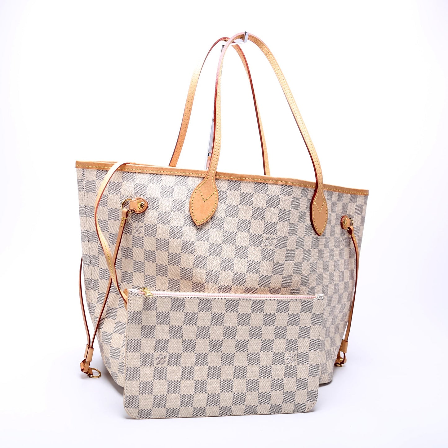 Neverfull W/Wallet MM Damier Azur