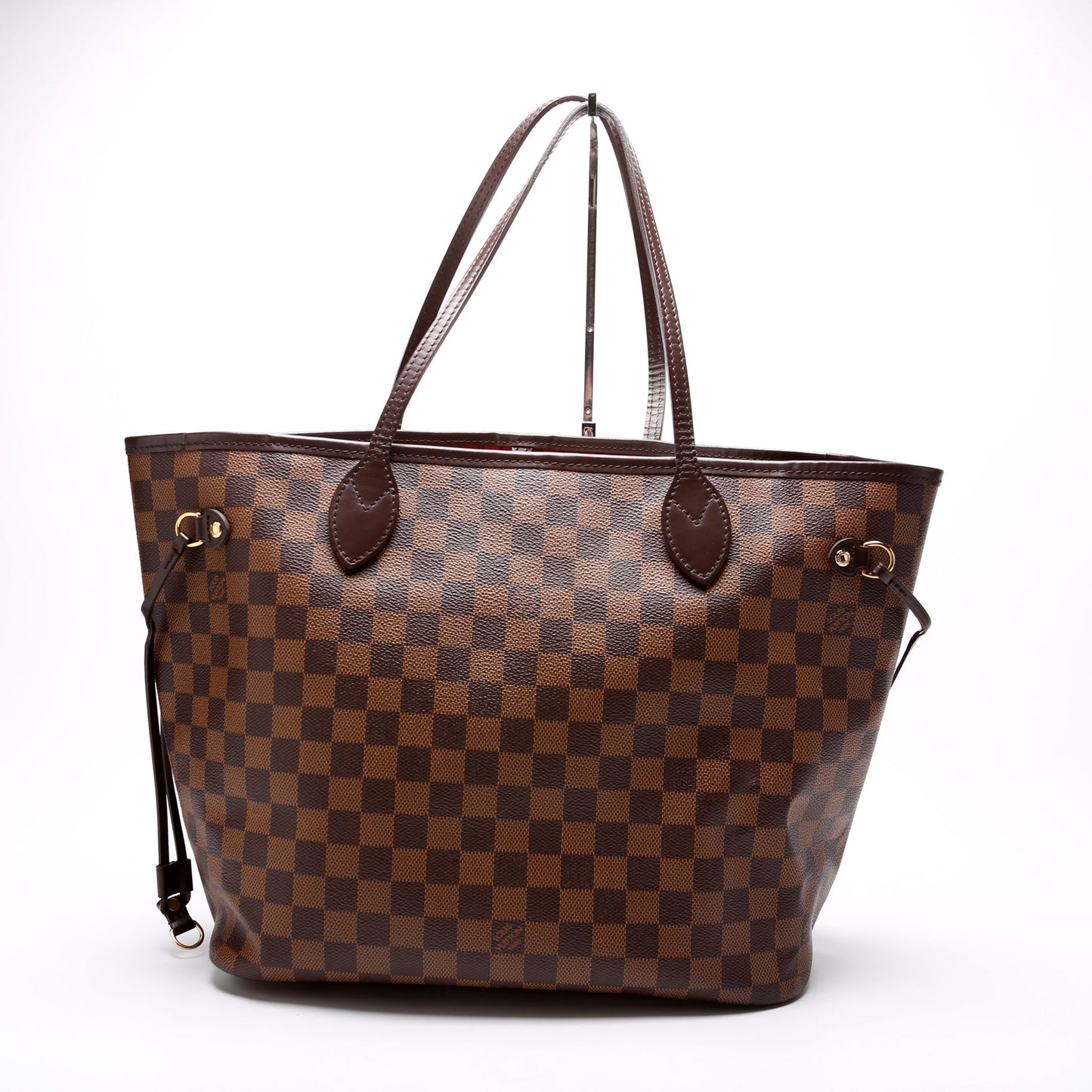 Neverfull w/ Wallet MM Damier Ebene