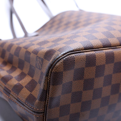 Neverfull w/ Wallet MM Damier Ebene