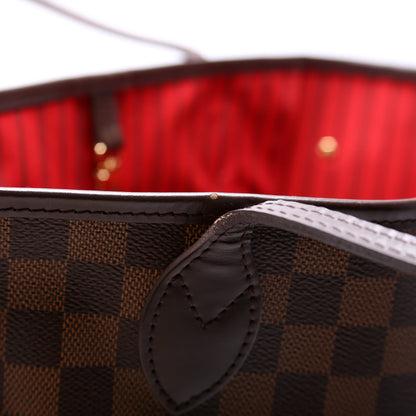 Neverfull w/ Wallet MM Damier Ebene