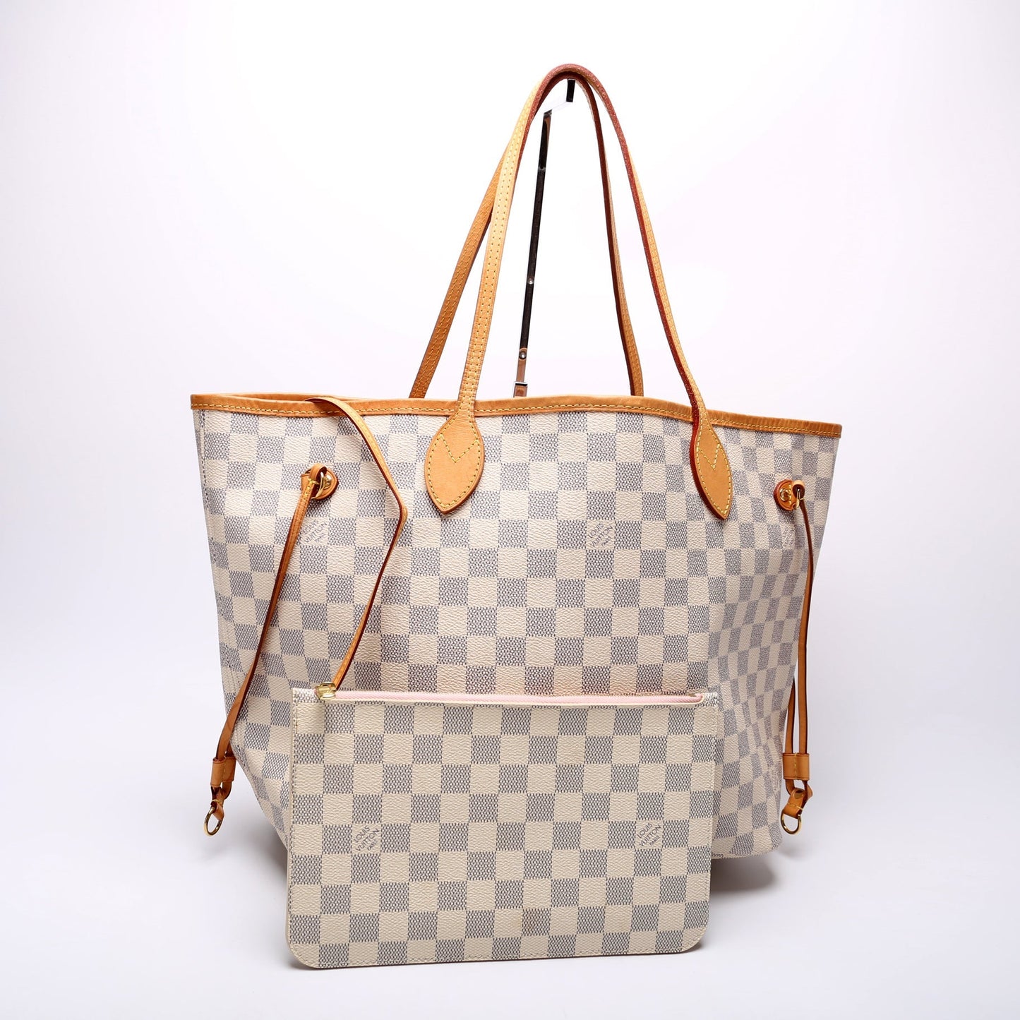 Neverfull w/ Wallet MM Damier Azur