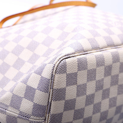 Neverfull w/ Wallet MM Damier Azur