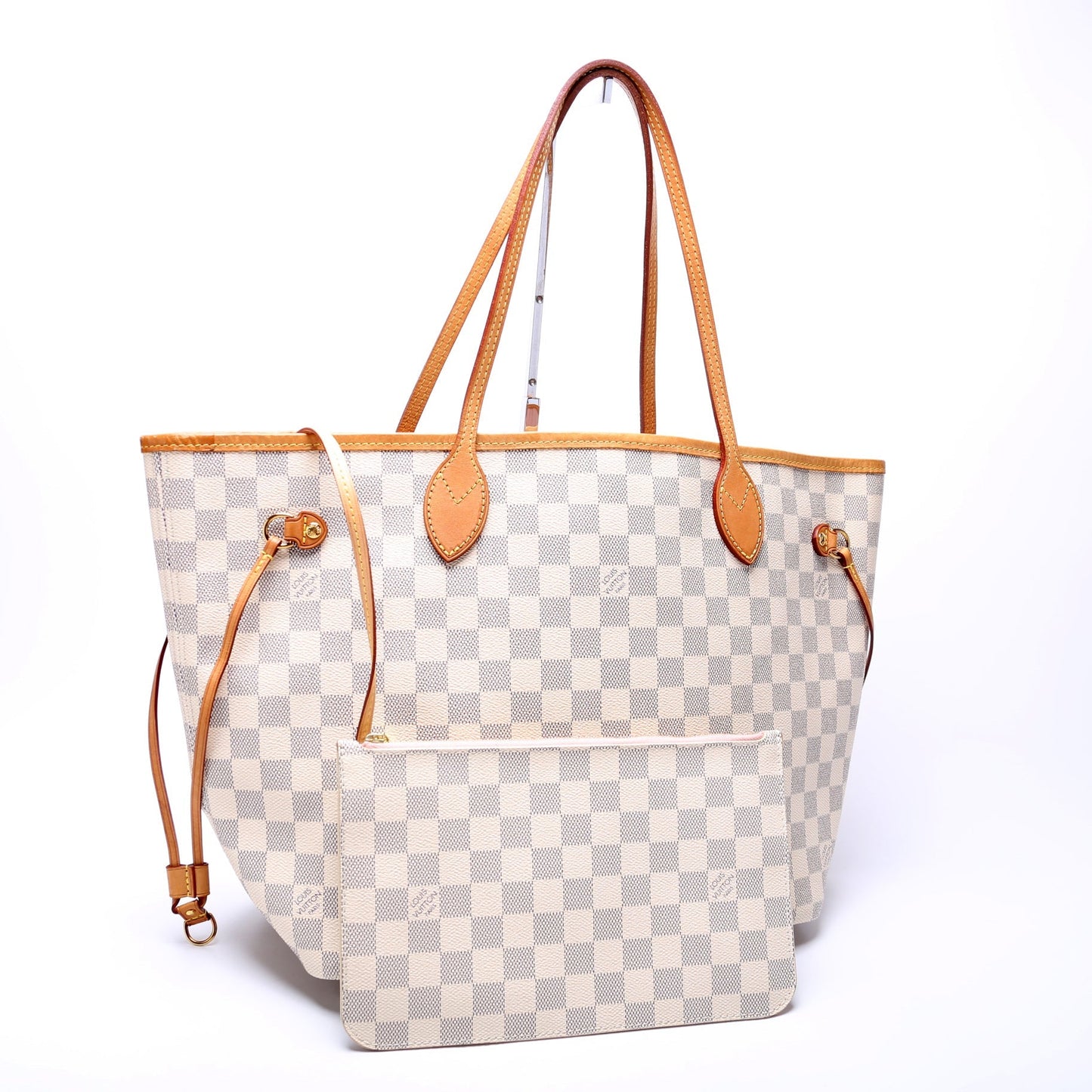 Neverfull w/Wallet MM Damier Azur