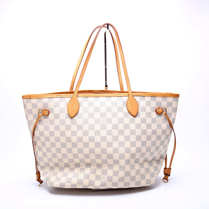 Neverfull w/Wallet MM Damier Azur