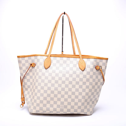 Neverfull w/Wallet MM Damier Azur