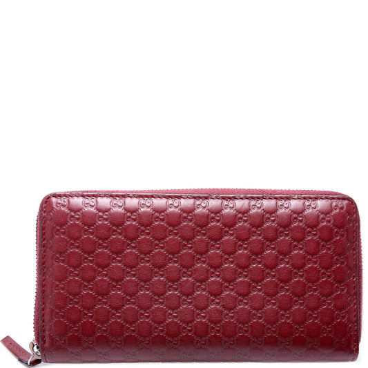 307987 Guccissima Zip Around Wallet