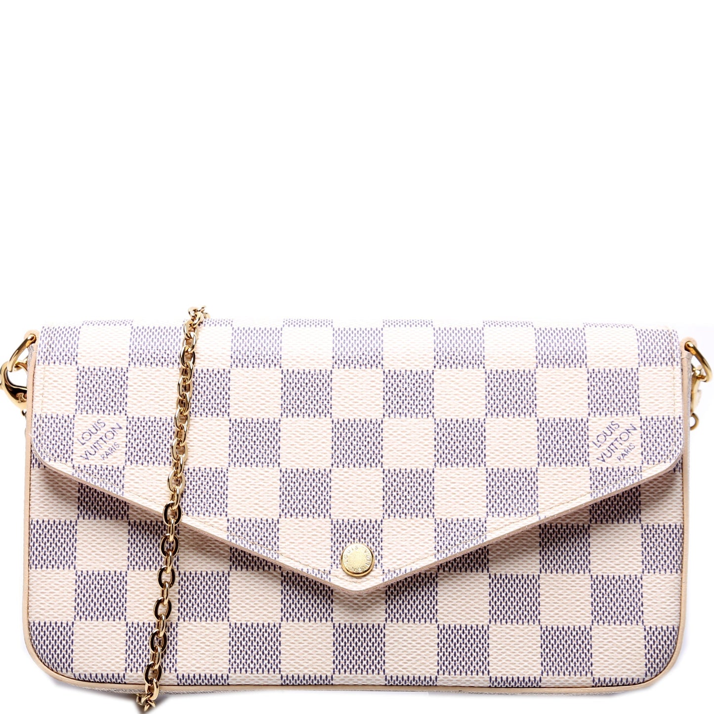 Pochette Felicie Damier Azur