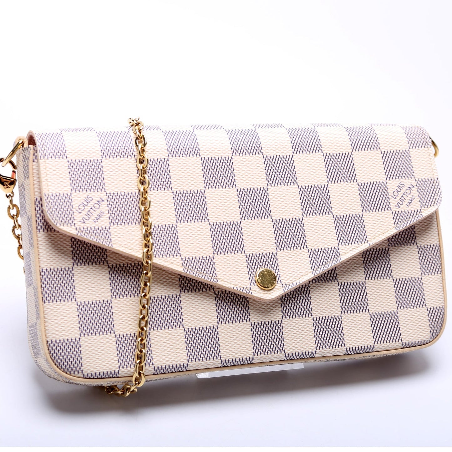 Pochette Felicie Damier Azur