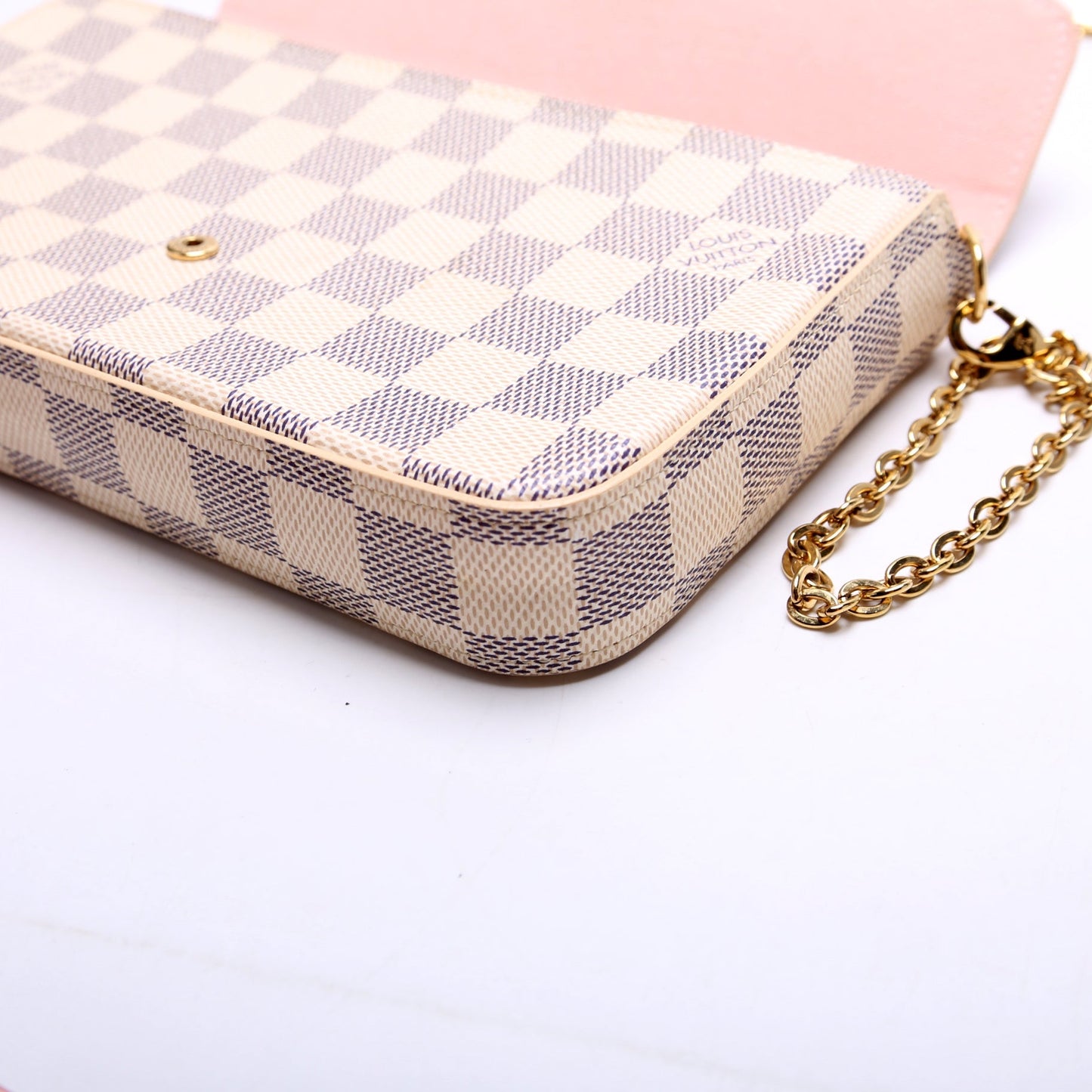 Pochette Felicie Damier Azur