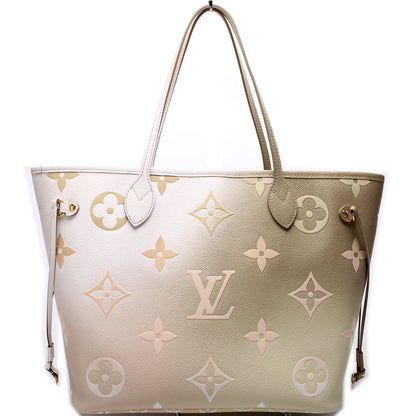 Neverfull MM 'Spring in the City' Giant Monogram