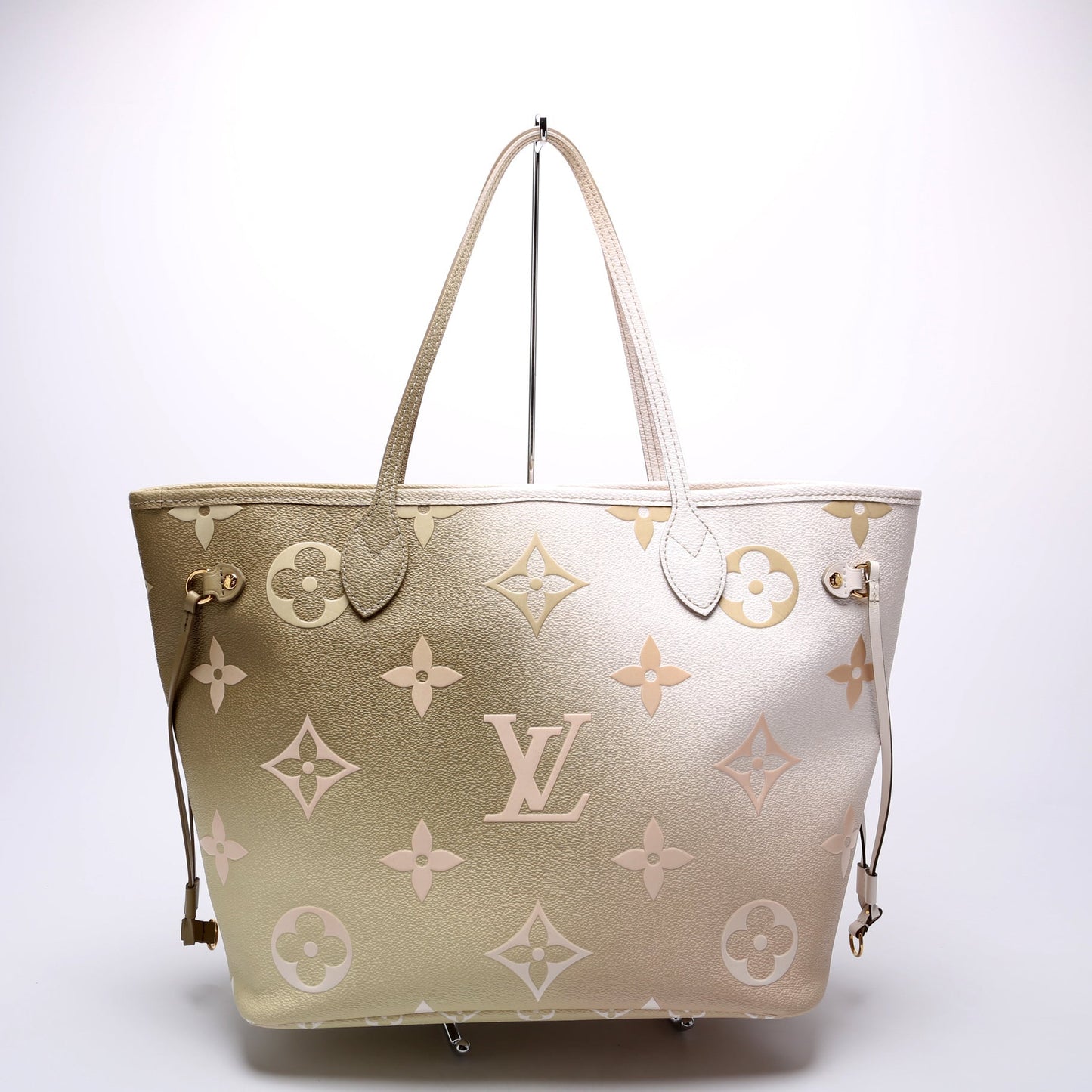 Neverfull MM 'Spring in the City' Giant Monogram