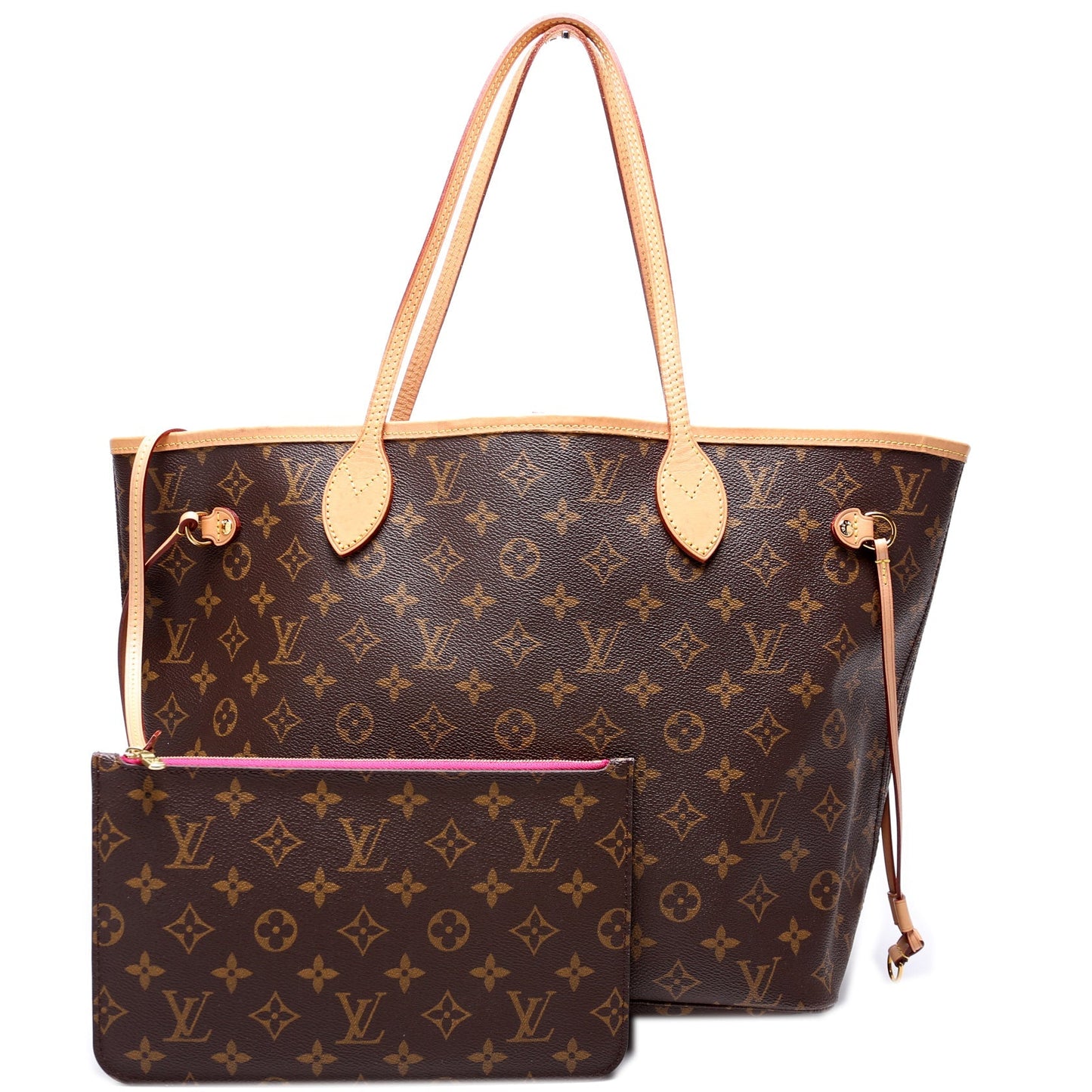 Neverfull MM W/ Wallet Monogram