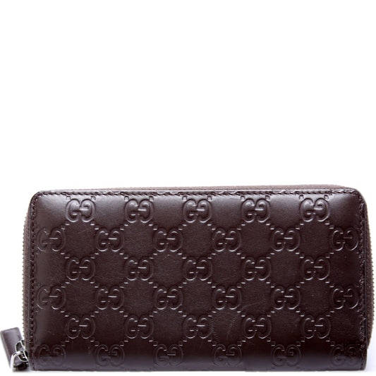 307987 Guccissima Zip Around Wallet