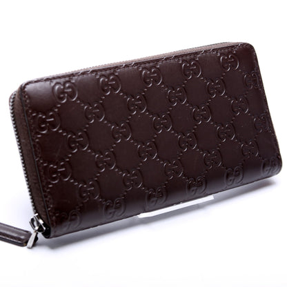 307987 Guccissima Zip Around Wallet