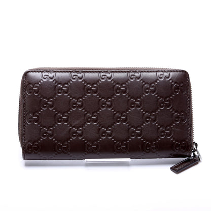 307987 Guccissima Zip Around Wallet