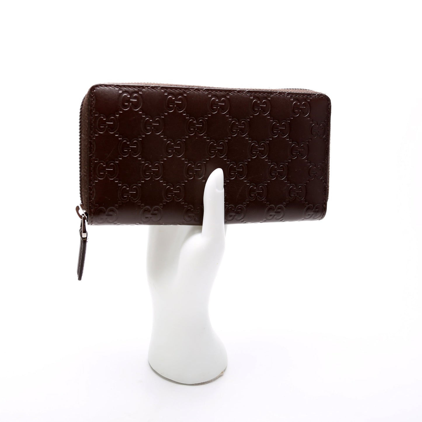 307987 Guccissima Zip Around Wallet