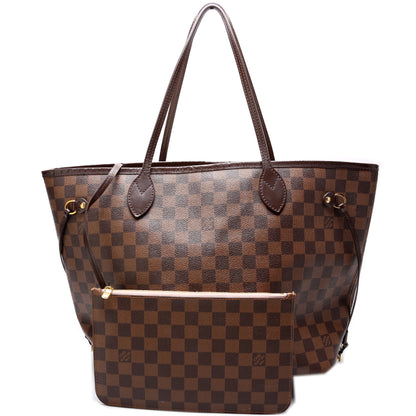 Neverfull MM W/ Wallet Damier Ebene