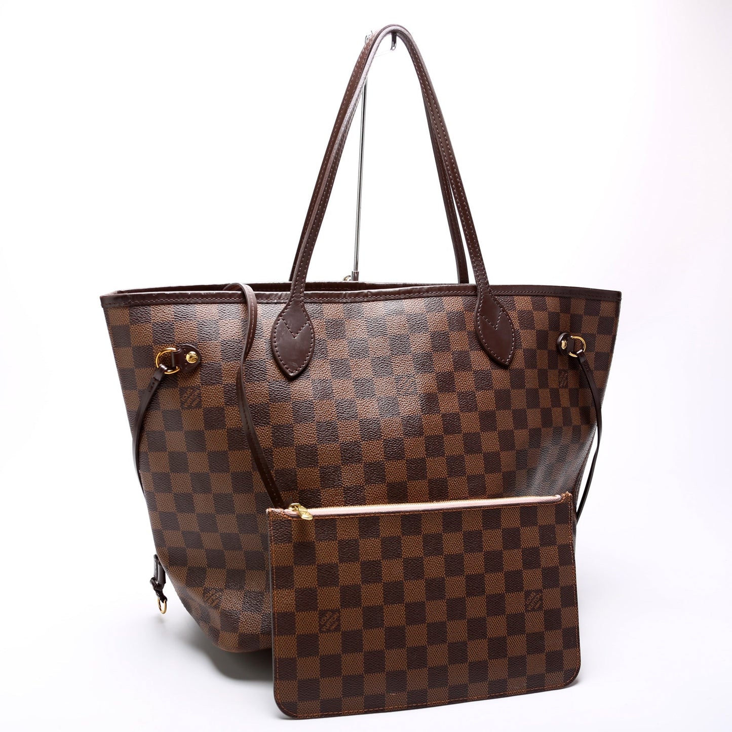 Neverfull MM W/ Wallet Damier Ebene