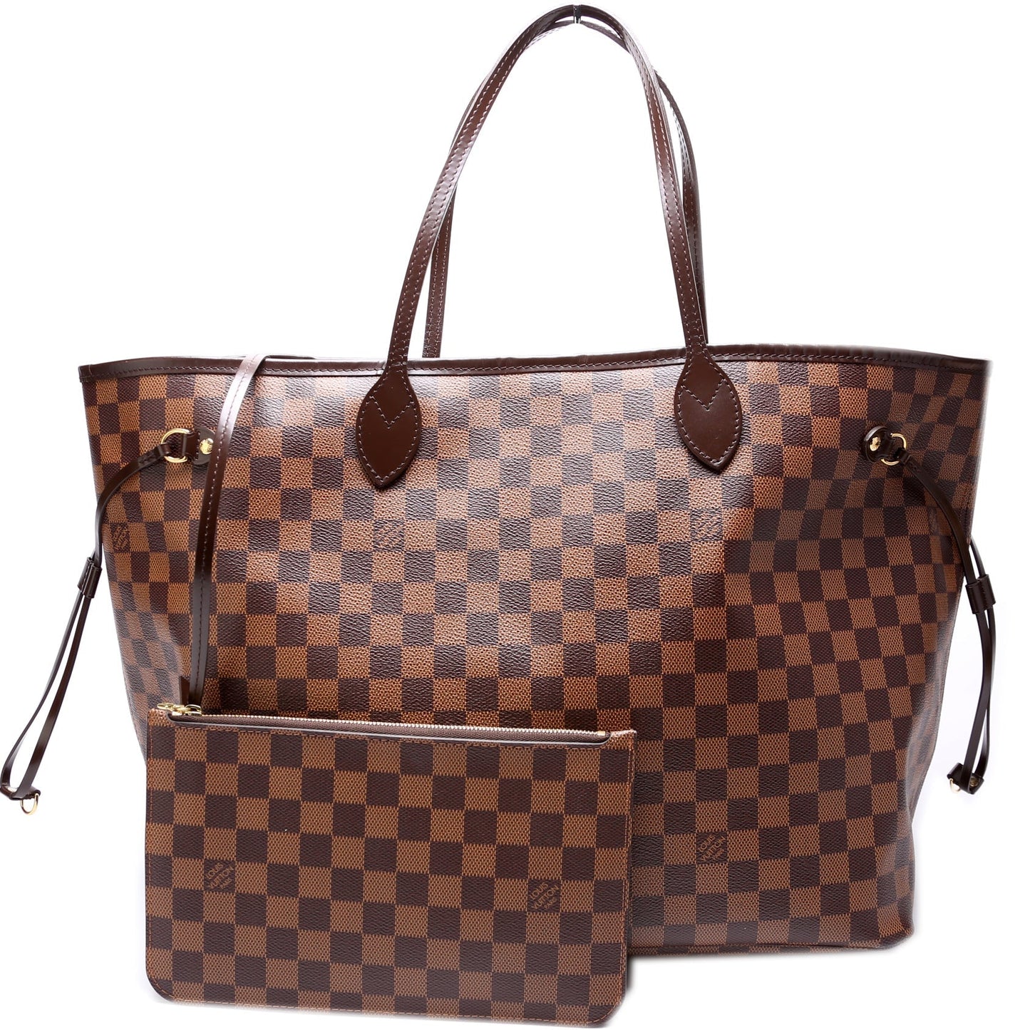 Neverfull W/Wallet GM Damier Ebene