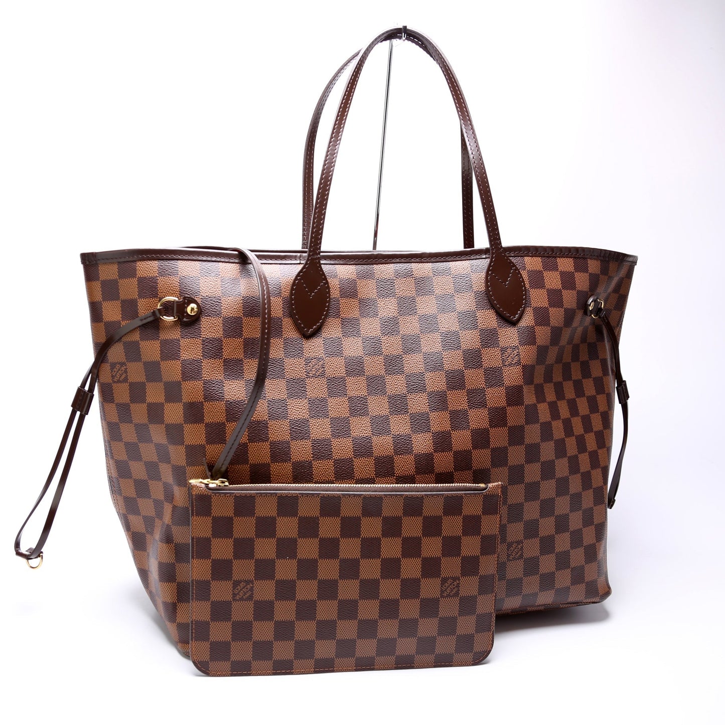 Neverfull W/Wallet GM Damier Ebene