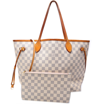 Neverfull W/ Wallet MM Damer Azur