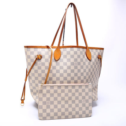 Neverfull W/ Wallet MM Damer Azur