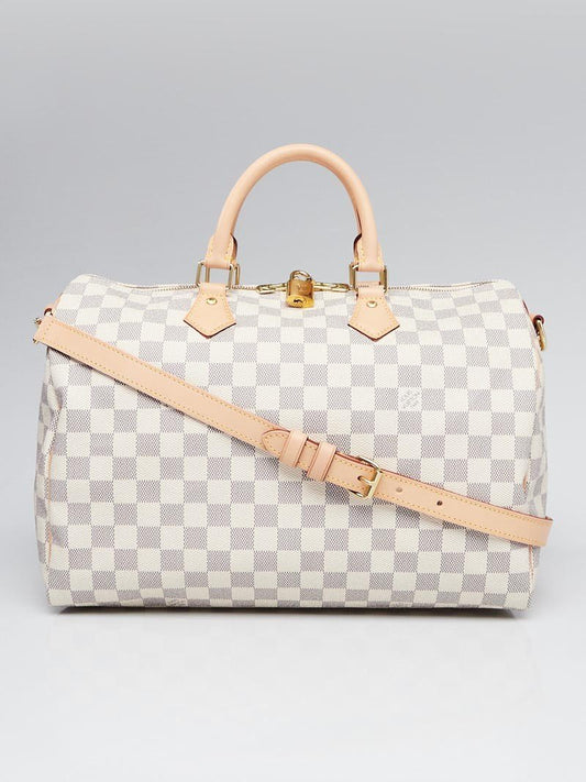 Louis Vuitton Speedy Bandouliere 35 Damier Azur Canvas