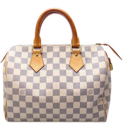 Speedy 25 Damier Azur