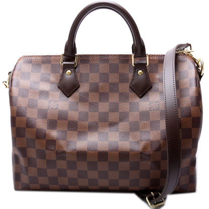 Speedy 30 Bandouliere Damier Ebene