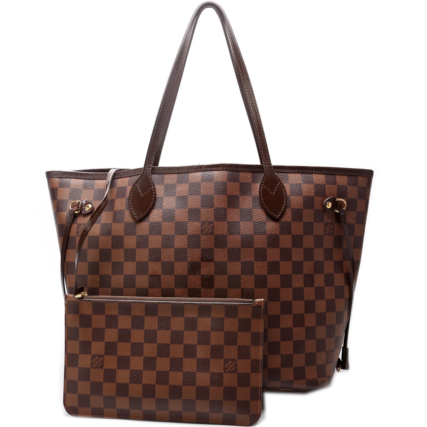 Neverfull MM w/Wallet Damier Ebene