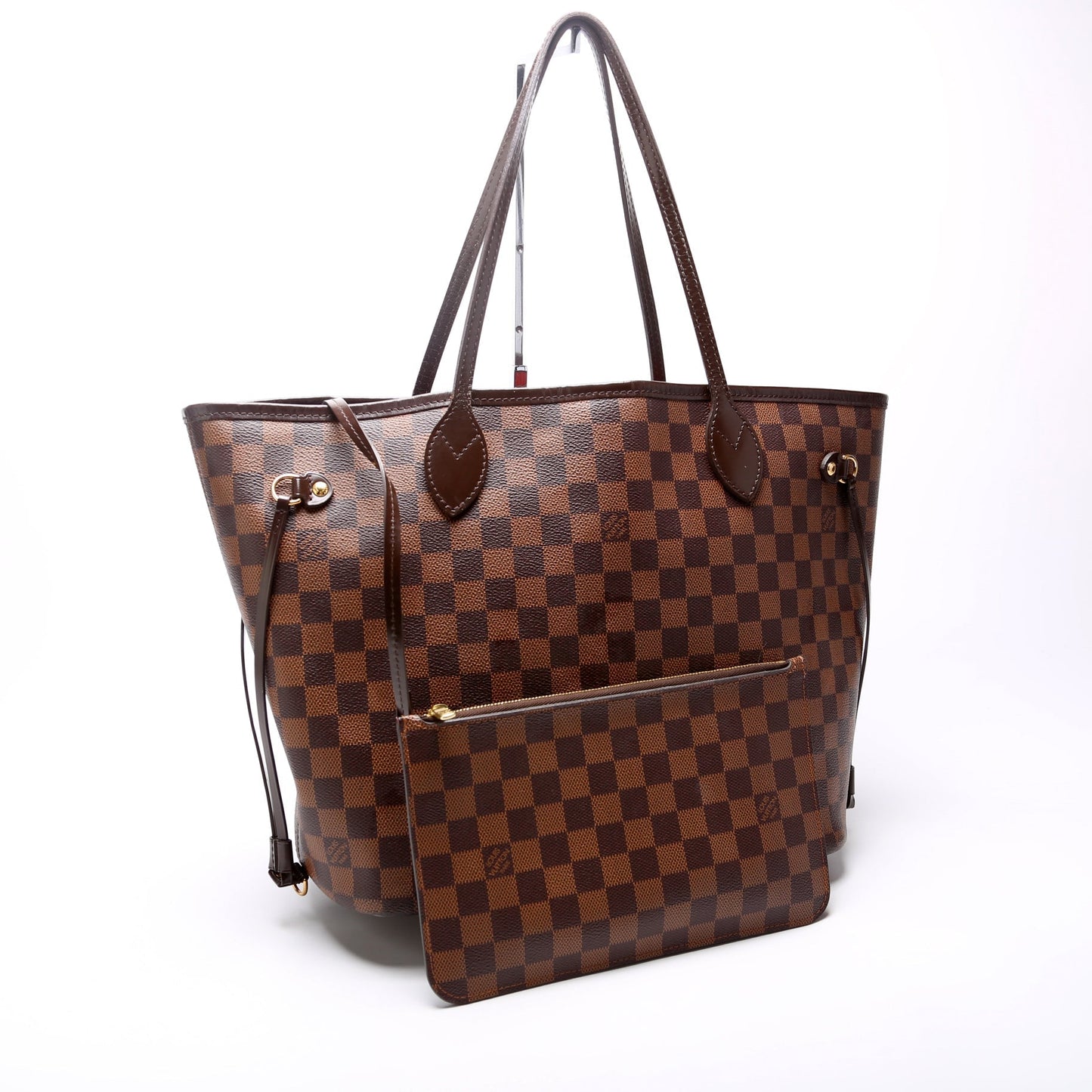 Neverfull MM w/Wallet Damier Ebene