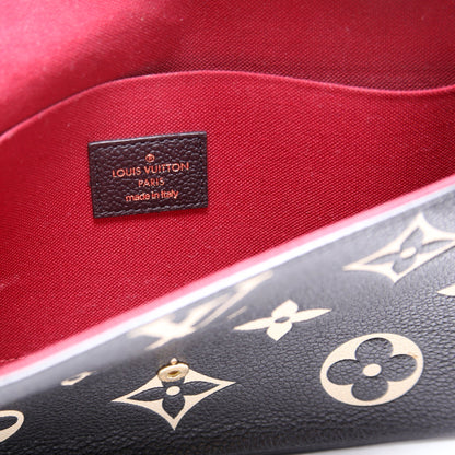 Pochette Felicie Bicolor Empreinte