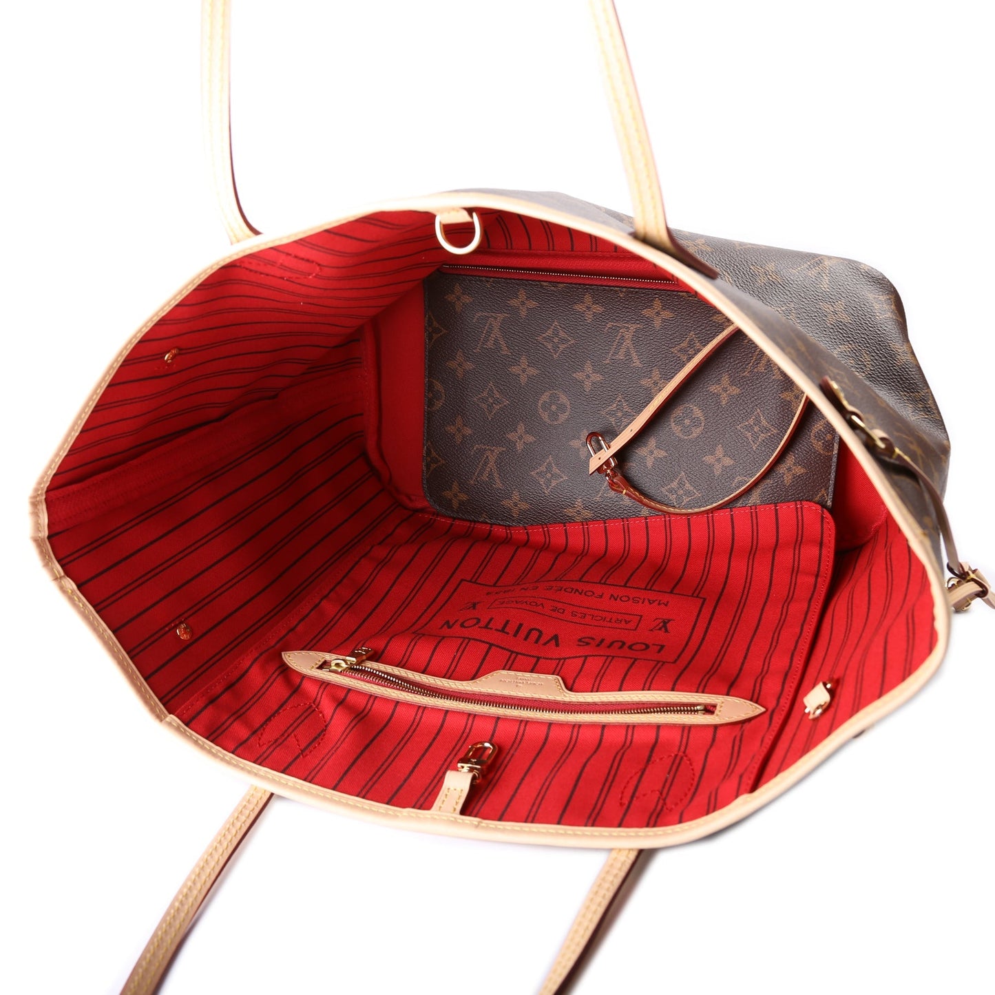 Neverfull W/Wallet MM Monogram