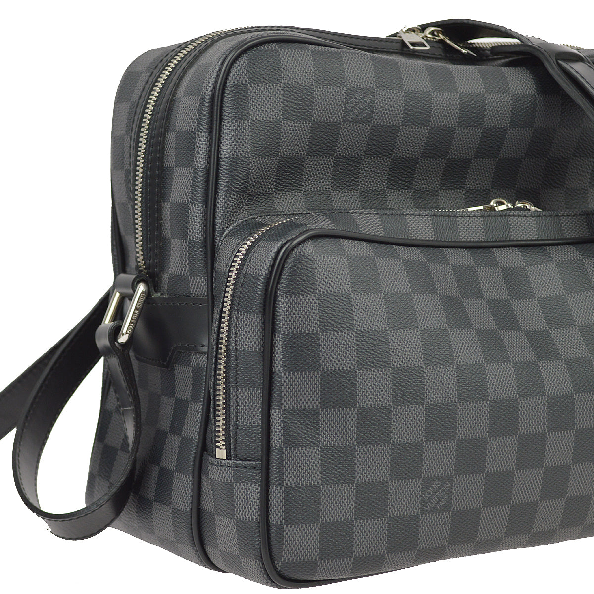 Louis Vuitton 2008 Damier Graphite Io Shoulder Bag N45252