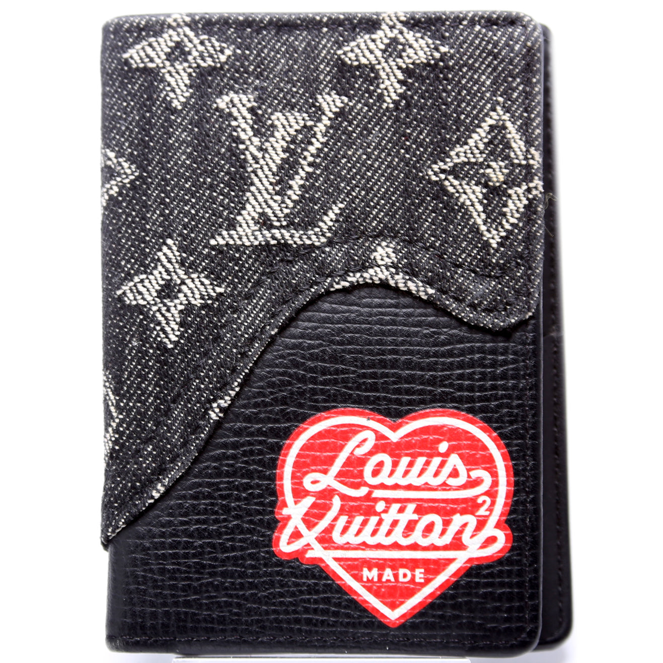 Pocket Organizer Nigo LV Made Taurillon Leather Denim Monogram